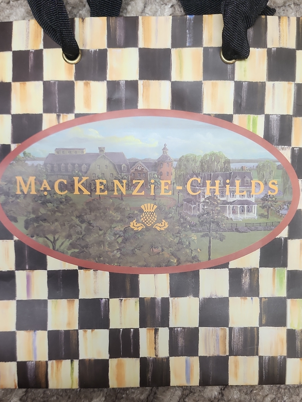 MacKenzie-Childs Gift Bags Bundle Of 2 - Picture 7 of 9